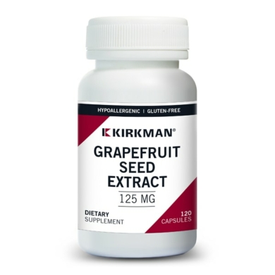 Grapefruit Seed Extract 125 mg - Hypoallergenic - 120 capsules