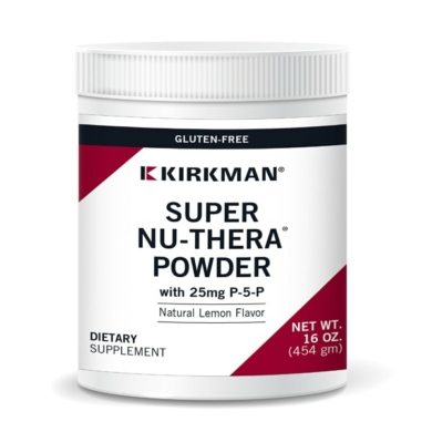 Super Nu-Thera® with 25 mg P-5-P Powder - 454 grams (Lemon/Lime)