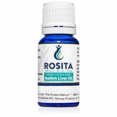 Rosita Extra Virgin Ratfish Liver Oil - 10ml