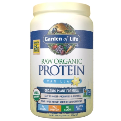RAW Organic Protein - Real Raw Vanilla - 624 grams