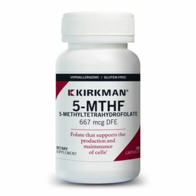5-MTHF 400 mcg - Hypoallergenic - 180 capsules
