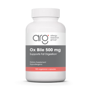 Ox Bile 500 mg - 100 Veggie capsules